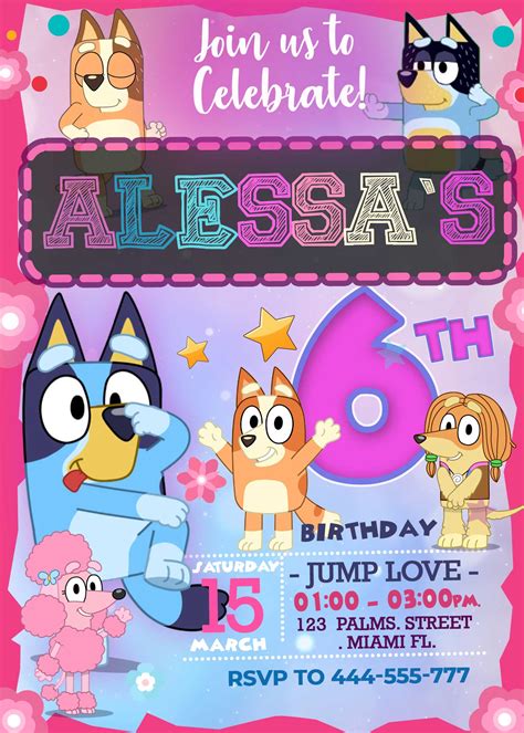 pink bluey birthday party|bluey party theme for girls.